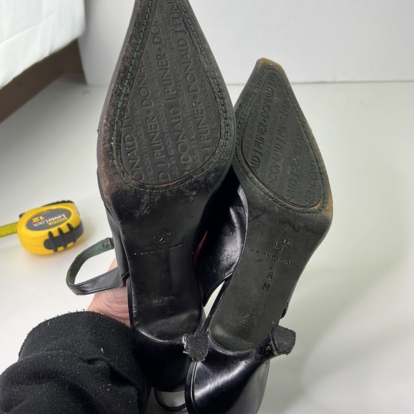 Donald J Pliner Lois Leather Slingback Pumps - Picture 10 of 12